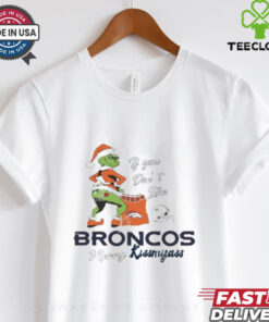 Official Santa Grinch If You Don’t Like Denver Broncos Merry Kissmyass shirt