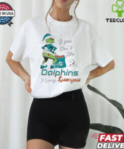 Official Santa Grinch If You Don’t Like Miami Dolphins Merry Kissmyass shirt