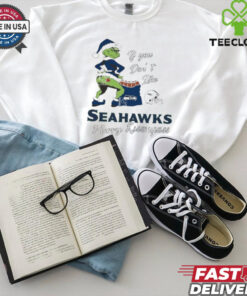 Official Santa Grinch If You Don’t Like Seattle Seahawks Merry Kissmyass shirt