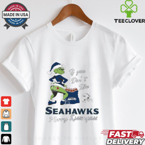 Official Santa Grinch If You Don’t Like Seattle Seahawks Merry Kissmyass shirt