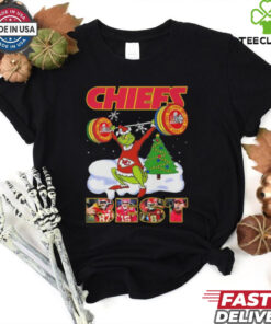 Official Santa Grinch Kansas Chiefs NFL 2025 Best Christmas Shirt