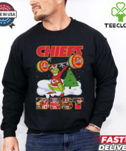 Official Santa Grinch Kansas Chiefs NFL 2025 Best Christmas Shirt