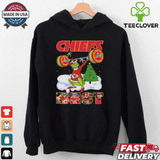 Official Santa Grinch Kansas Chiefs NFL 2025 Best Christmas Shirt