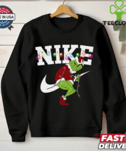 Official Santa Grinch Nike Light Merry Christmas 2024 Shirt 1 Official Santa Grinch Nike Light Merry Christmas 2024 Shirt