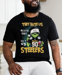 Official Santa Grinch They Hate Us Because They Ain’t Us Pittsburgh Steelers Shirt