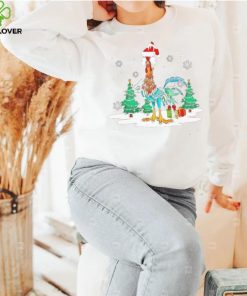 Official Santa Hei Hei Chicken Christmas Holiday Shirt