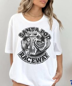 Official Santa Pod Raceway Engine Bite T Shirt