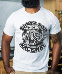 Official Santa Pod Raceway Engine Bite T Shirt