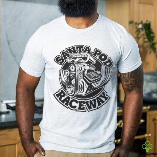 Official Santa Pod Raceway Engine Bite T Shirt