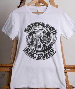 Official Santa Pod Raceway Engine Bite T Shirt