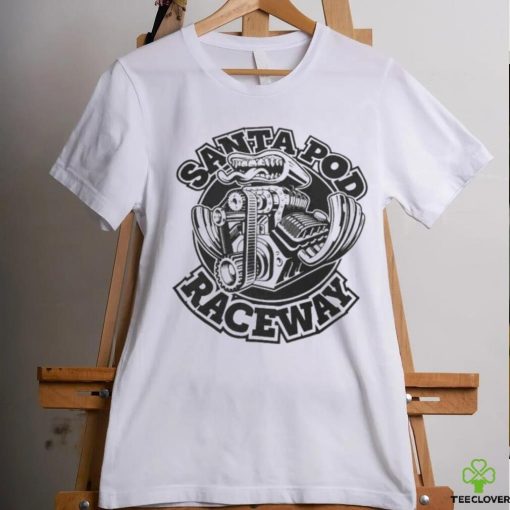 Official Santa Pod Raceway Engine Bite T Shirt