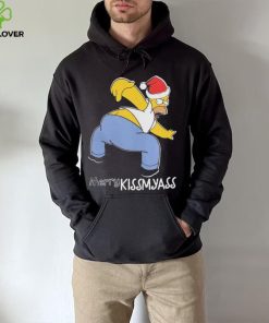 Official Santa Simpsons Merry Kissmyass Christmas Shirt