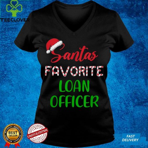 Official Santa’s Favorite Loan Officer Pajama Christmas Xmas Sweater Shirt