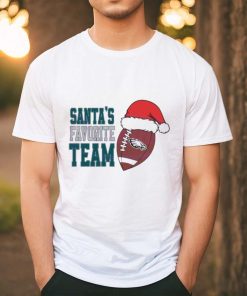 Official Santa’s Favorite Team Philadelphia Eagles Football Shirt 1 Official Santa’s Favorite Team Philadelphia Eagles Football Shirt