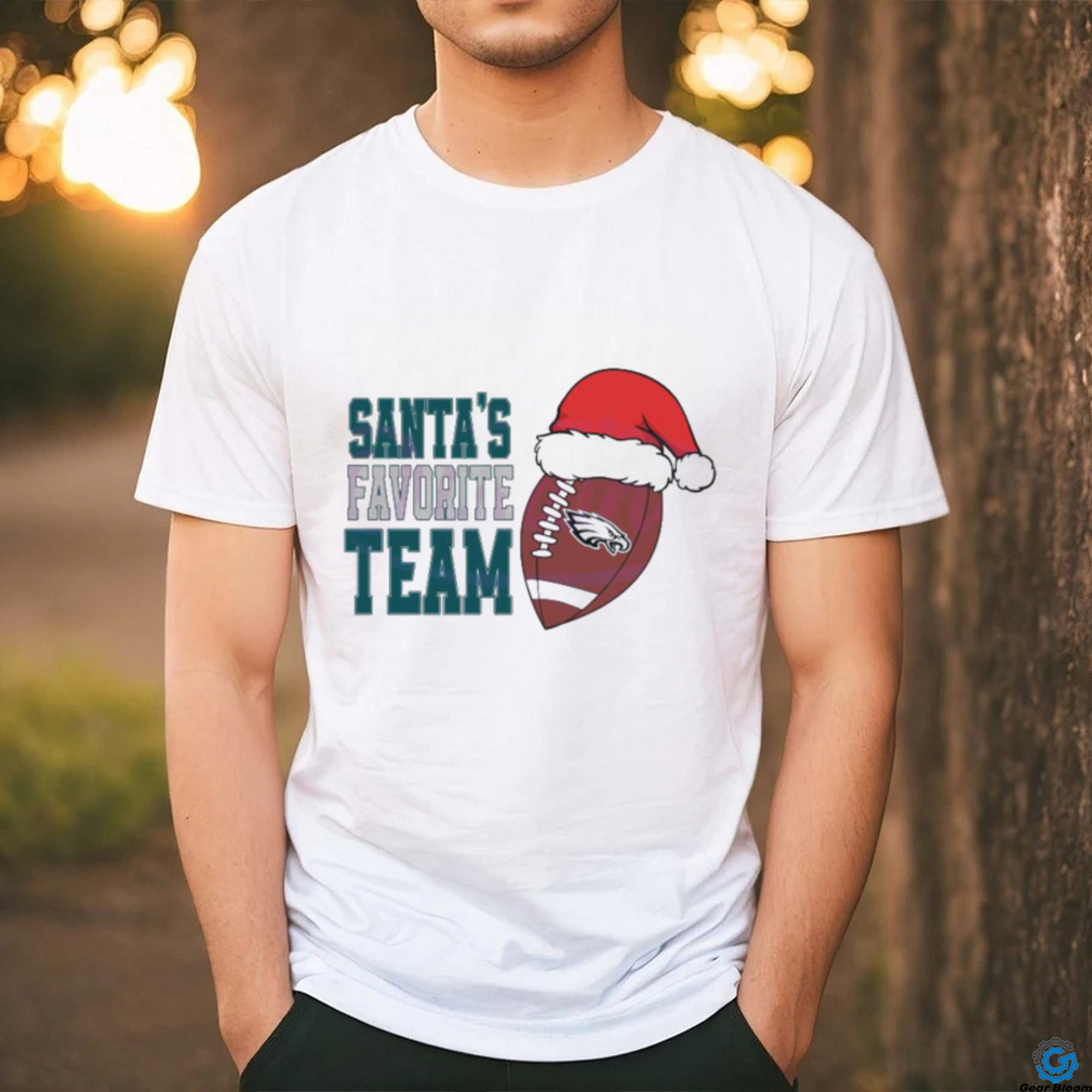 Official Santa’s Favorite Team Philadelphia Eagles Football Shirt Official Santa’s Favorite Team Philadelphia Eagles Football Shirt