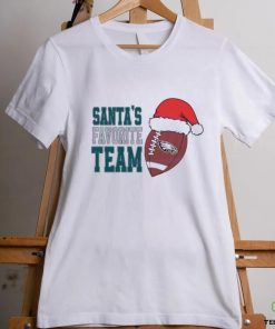 Official Santa’s Favorite Team Philadelphia Eagles Football Shirt 2 Official Santa’s Favorite Team Philadelphia Eagles Football Shirt