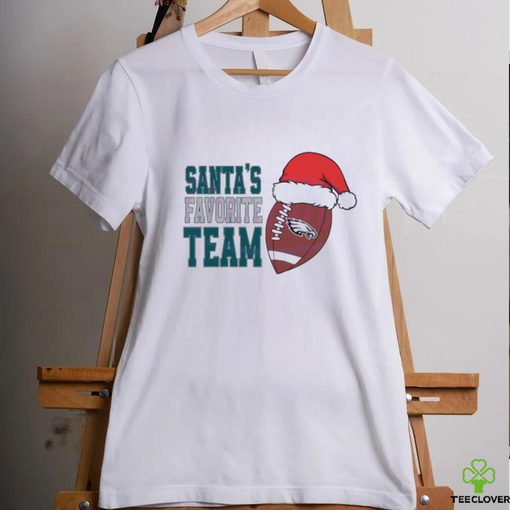 Official Santa’s Favorite Team Philadelphia Eagles Football Shirt Official Santa’s Favorite Team Philadelphia Eagles Football Shirt