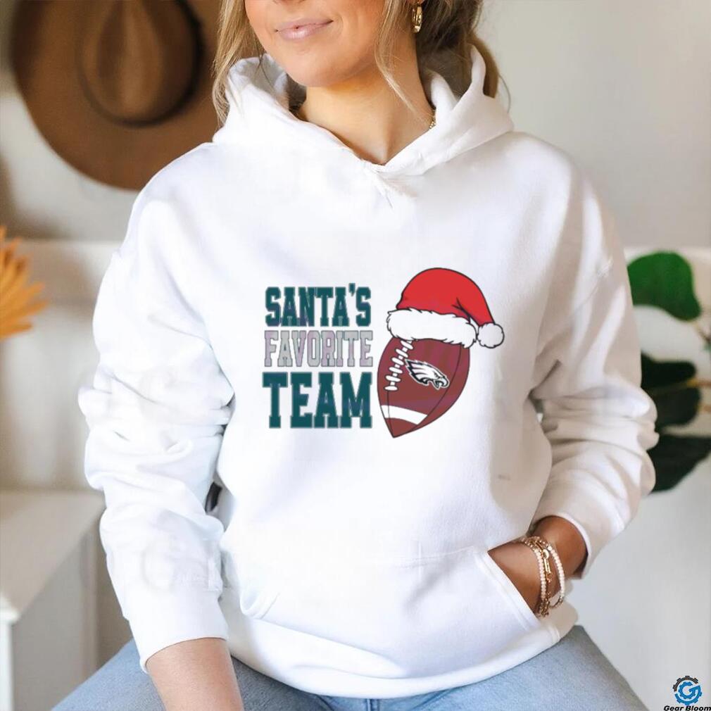 Official Santa’s Favorite Team Philadelphia Eagles Football Shirt Official Santa’s Favorite Team Philadelphia Eagles Football Shirt