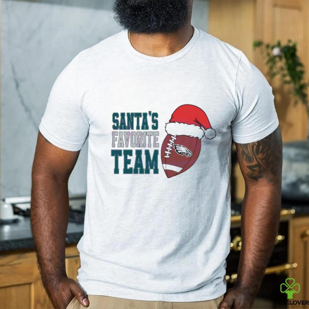 Official Santa’s Favorite Team Philadelphia Eagles Football Shirt Official Santa’s Favorite Team Philadelphia Eagles Football Shirt