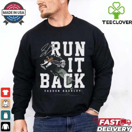 Official Saquon Barkley Hurdle Over Jaguars Run It Back 2024 Shirt