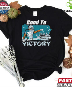 Official Saquon Barkley Road To Victory Shirt