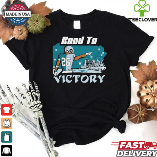 Official Saquon Barkley Road To Victory Shirt