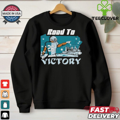 Official Saquon Barkley Road To Victory Shirt