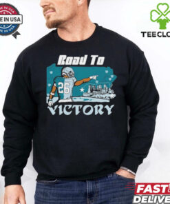Official Saquon Barkley Road To Victory Shirt