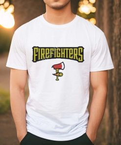 Official Savannah bananas merch firefighters red shirt