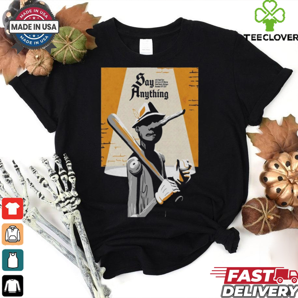 Official Say Anything Nov 16 2024 Grand Rapids MI GLC Live At 20 Monroe Poster Shirt Official Say Anything Nov 16 2024 Grand Rapids MI GLC Live At 20 Monroe Poster Shirt