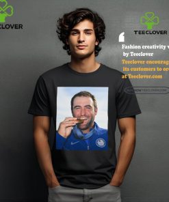 Official Scottie Scheffler Forever an Olympic gold medalist team USA 2024 t shirt