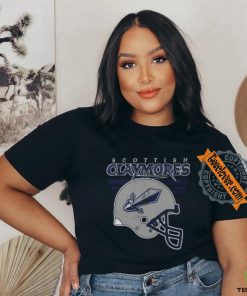Official Scottish Claymores Rugby Helmet T Shirt 2 Official Scottish Claymores Rugby Helmet T Shirt