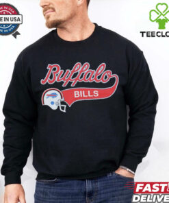 Official Script Buffalo Bills helmet shirt