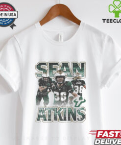 Official Sean Atkins South Florida Bulls Vintage Graphic t shirt