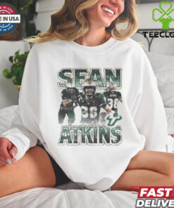 Official Sean Atkins South Florida Bulls Vintage Graphic t shirt
