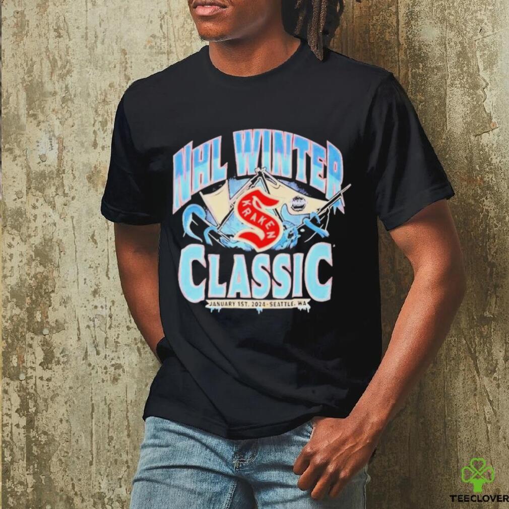 Official Seattle Kraken NHL 2024 Winter T Shirt