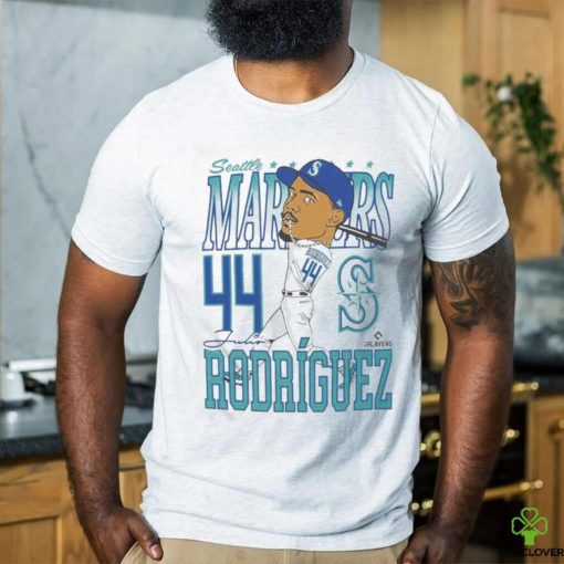 Official Seattle Mariners Julio Rodríguez Caricature Baseball Shirt