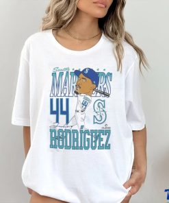 Official Seattle Mariners Julio Rodríguez Caricature Baseball Shirt