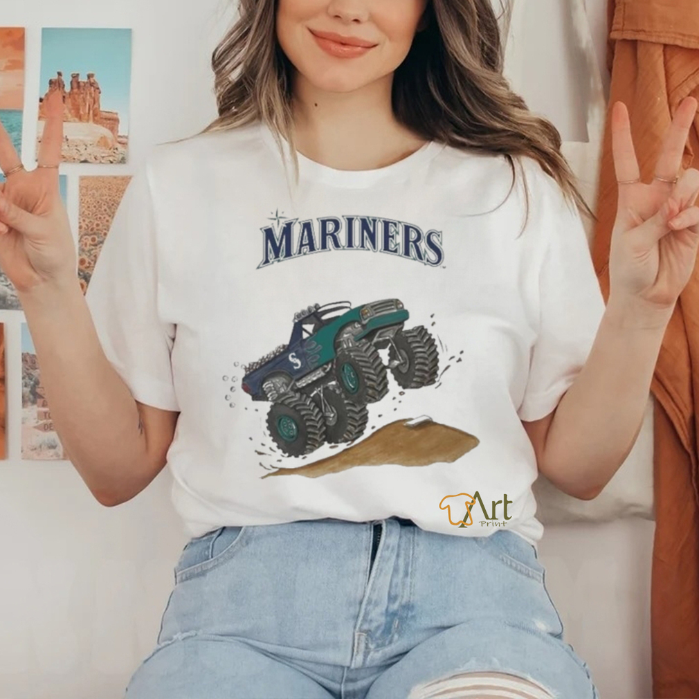 Official Seattle Mariners Monster Truck MLB Shirt Official Seattle Mariners Monster Truck MLB Shirt