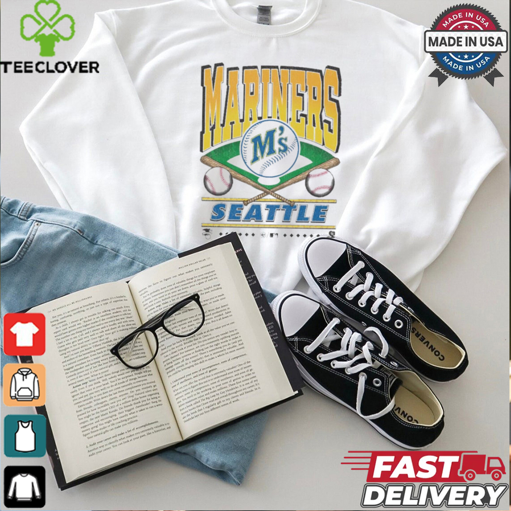 Official Seattle Mariners White Straight Shot 47 Franklin Fashion Shirt Official Seattle Mariners White Straight Shot 47 Franklin Fashion Shirt