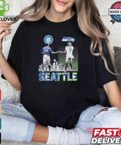 Official Seattle Mariners x Seattle Seahawks Signature T Shirt