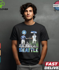 Official Seattle Mariners x Seattle Seahawks Signature T Shirt