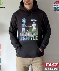 Official Seattle Mariners x Seattle Seahawks Signature Unisex T Shirt 1 Official Seattle Mariners x Seattle Seahawks Signature Unisex T Shirt