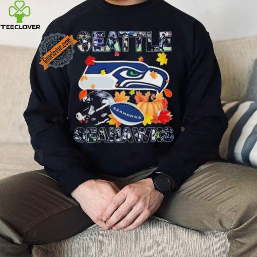 Official Seattle Seahawks Autumn Tis The Season Fan hoodie, sweater, longsleeve, shirt v-neck, t-shirt