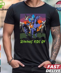 Official Seattle Seahawks Ride On painting t shirt