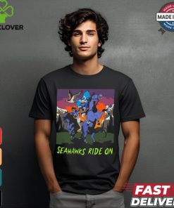 Official Seattle Seahawks Ride On painting t shirt