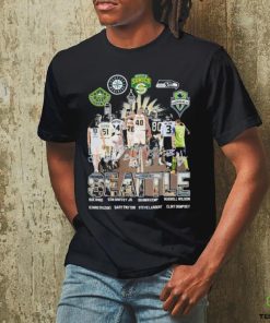 Official Seattle Storm Mariners Sonics Seahawks Sounders City Champions Shirt