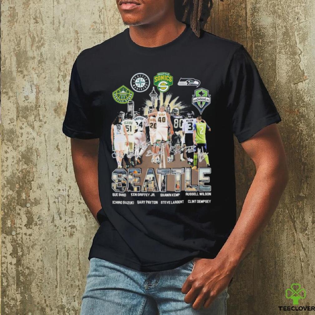 Official Seattle Storm Mariners Sonics Seahawks Sounders City Champions Shirt Official Seattle Storm Mariners Sonics Seahawks Sounders City Champions Shirt