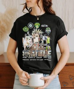 Official Seattle Storm Mariners Sonics Seahawks Sounders City Champions Shirt