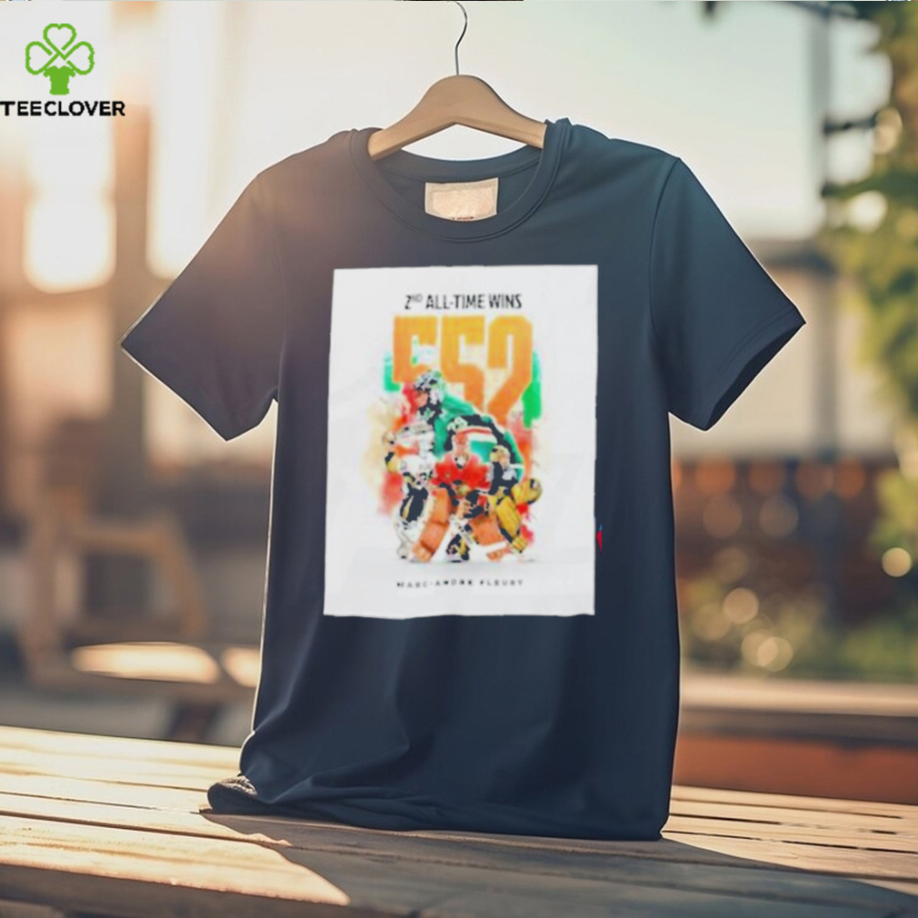 Official Second all time wins 552 matchs what an accomplishment for marc andre fleury shirt Official Second all time wins 552 matchs what an accomplishment for marc andre fleury shirt